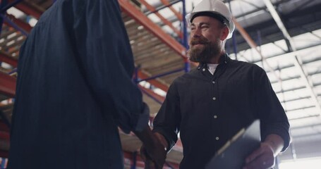 This is a collaboration you can count on. 4k video footage of two men having an argument at a construction site.