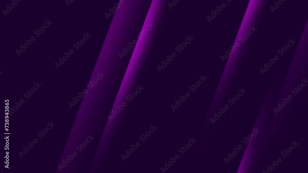 Aufkleber abstract purple random shapes seamless loop 4k animation background. modern purple shapes moving bac