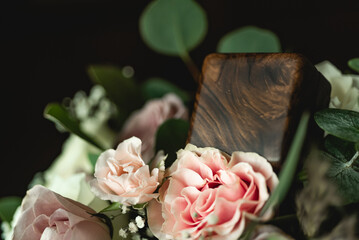 A bouquet is a collection of flowers in a creative arrangement, used widely in weddings, the...