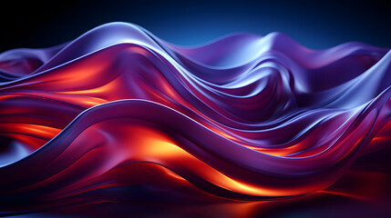 abstract red background with waves