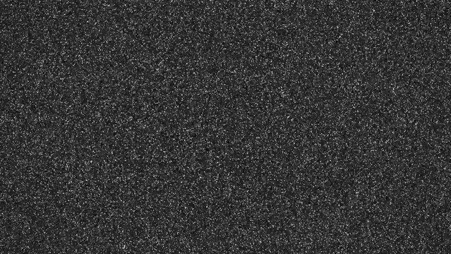 Seamless looped tv snow or noise background. Old Retro TV - Static tv black and white noise caused