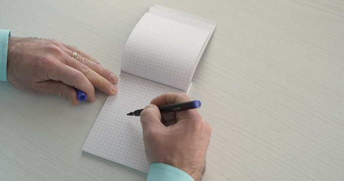 write word on paper Ideea 