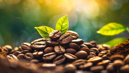 Fototapeta premium Kawa, picie kawy, codzienny rytuał
