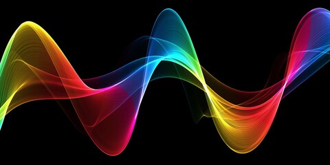 Abstract colorful wave background, abstract blue wave background, abstract background with smoke effect, abstract colorful background