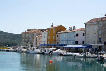 Small island Cres in Croatia