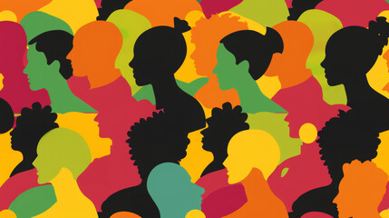 Diversity, Equality, Inclusion background.