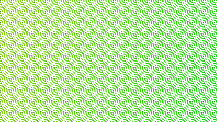 An illustration of a lime green gradient with an overlaying white circular pattern.