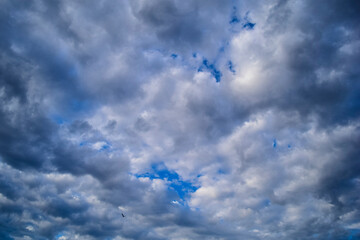 Stürmische Wolken