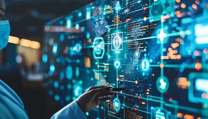 telemedicine follow-up appointments with an image depicting patients engaging in virtual follow-up consultations with healthcare providers to discuss treatment progress, AI