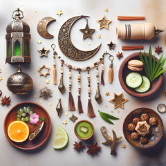 Fototapeta premium Unique Ramadan Design Concepts for Festive Spirit 