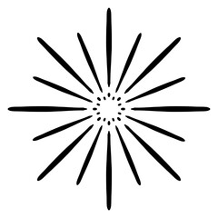 Obraz premium Sparkles and Bursts vector icon