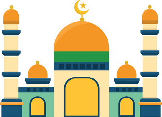 Islamic arabic vector elements