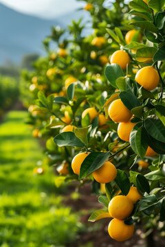 Fresh plantations lemon growing, photographic real quality --ar 2:3 --v 6 Job ID: 4b0519a9-1e0d-4df7-9831-e9a64e02a1e7