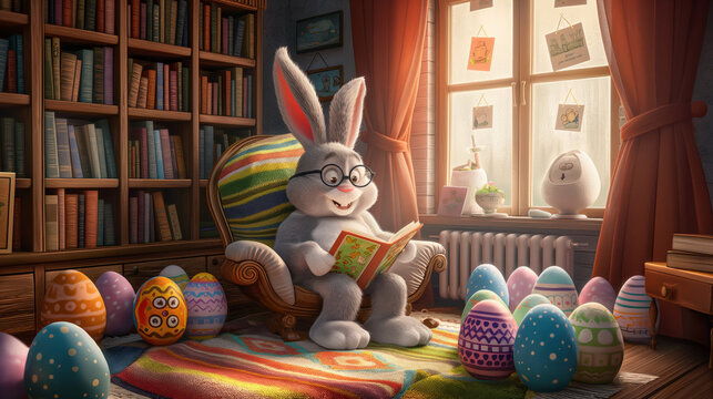 Easter Bunny's Fairy Tale Time - Storytelling with the Easter Bunny - Easter Bunny - Easter - Easter Eggs - Chocolate