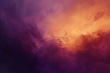Dreamy Purple and Orange Sky Inspired Abstract Background for Creative Projects