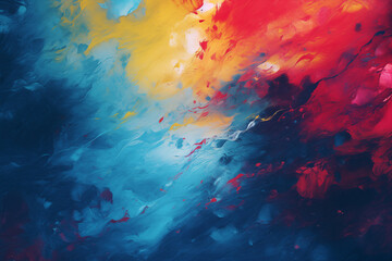 Vibrant Abstract Color Explosion