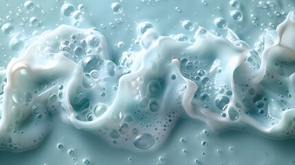frozen soap foam. A great background