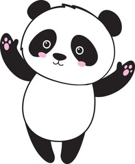 Panda Animal Doodle