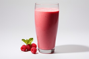 Snappy Smoothie , white background.