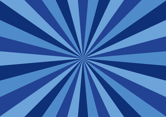 集中線　青　背景　シンプル