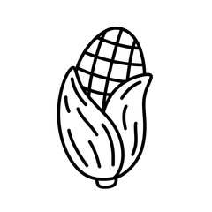 Sweetcorn line icon.