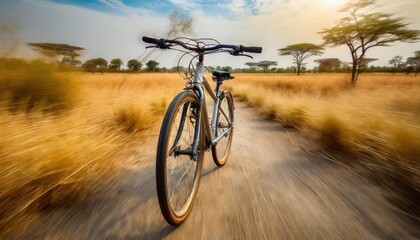 Obraz premium A bike