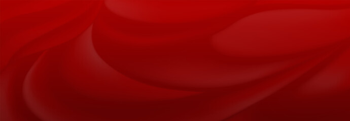 Abstract background of soft curved surfaces in red tones © Olga Moonlight