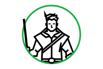 logo and illustration design template editable and high resolution image vector