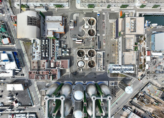 Newtown Creek - NYC Skyline