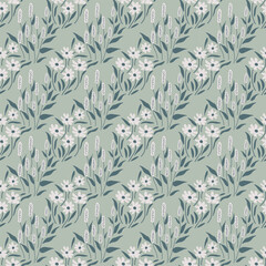 Seamless floral pattern - 738998061