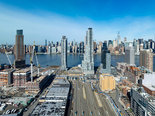 Obraz premium Long Island City - NYC Skyline