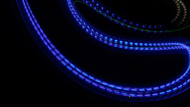 buntes leuchten lichter Bildschirm organizer Hintergrund augenschonend dunkel farbenspiel formen striche linien visual Effekt superkraft blend bunt farbe Desktop   
