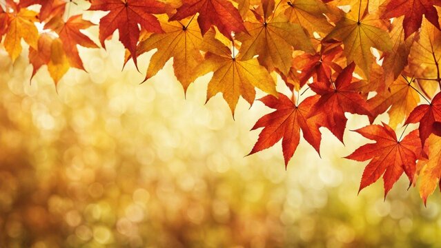 autumn leaves background, fall wallpaper
