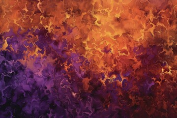 Lush abstract texture in dark orange and brown tones with a touch of purple Creating a warm and inviting gradient effect.