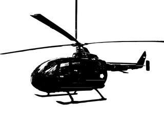 helicopter vector © Rizal