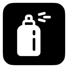 Editable spray perfume vector icon. Barbershop, lifestyle, grooming. Part of a big icon set family. Perfect for web and app interfaces, presentations, infographics, etc