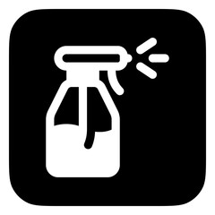 Editable water sprayer, spray bottle vector icon. Gardening, lanscaping, hygiene. Part of a big icon set family. Perfect for web and app interfaces, presentations, infographics, etc