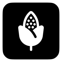 Editable corn vector icon. Farm, food, staple. Part of a big icon set family. Perfect for web and app interfaces, presentations, infographics, etc