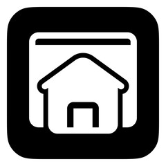 Editable homepage, landing page vector icon. Part of a big icon set family. Perfect for web and app interfaces, presentations, infographics, etc