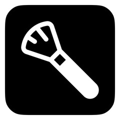 Editable makeup brush vector icon. Cosmetics, makeup, skincare, beauty. Part of a big icon set family. Perfect for web and app interfaces, presentations, infographics, etc