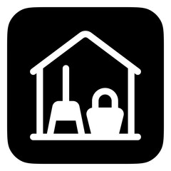 Editable storage, warehouse, janitor room vector icon. Part of a big icon set family. Perfect for web and app interfaces, presentations, infographics, etc