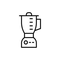 Blender outline icons, minimalist vector illustration ,simple transparent graphic element .Isolated on white background