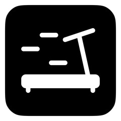 Editable treadmill vector icon. Part of a big icon set family. Perfect for web and app interfaces, presentations, infographics, etc