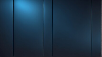 Chic minimalist and stylish blue dark metallic plain smooth surface background from Generative AI