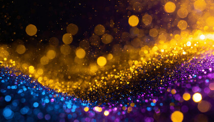 glow particle abstract bokeh background; texture with sparkling glittering particles