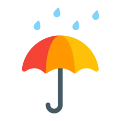 Fotobehang rain and umbrella icon  © mnauliady