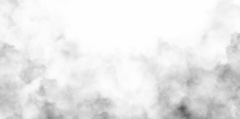 Abstract design with black and white  color smoke fog on isolated background. Marble texture background Fog and smoky effect for photos and artworks.