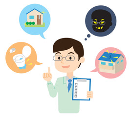 リフォーム詐欺業者の男性作業員