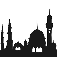 Islamic Mosque Silhouette