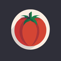 illustration of an tomato 